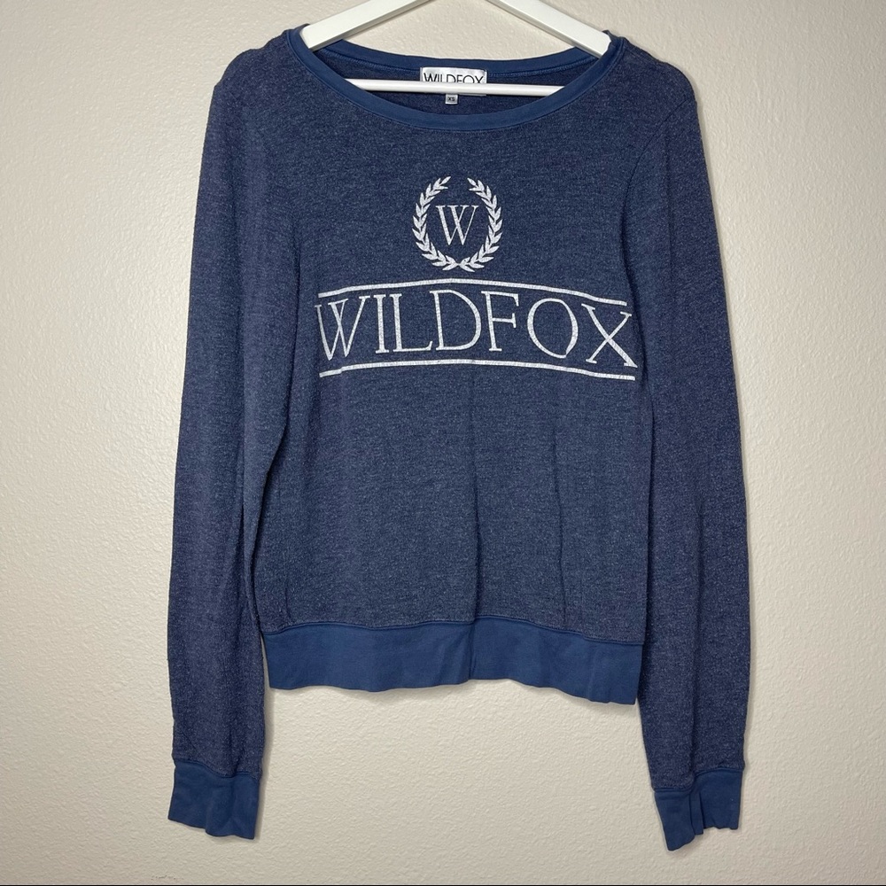 Wildfox Terry Cloth Sweatshirt